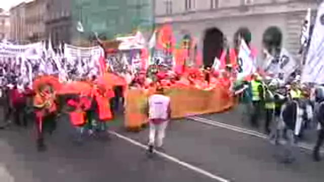 Solidarnosc: Manifestacja Warszawa 14 09 2013