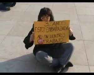 Burgos: Flashmob contro la precarietà giovanile