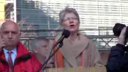 14 novembre 2012: discorso di Bernadette Ségol a Bruxelles