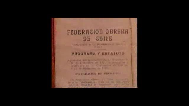 Storia della CUT in Cile 1.a parte