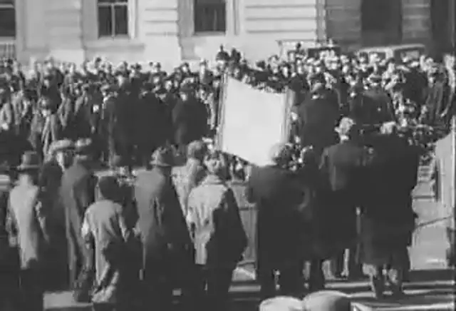 1929: marcia contro la disoccupazione