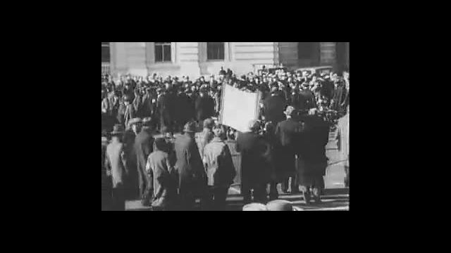 1929: marcia contro la disoccupazione