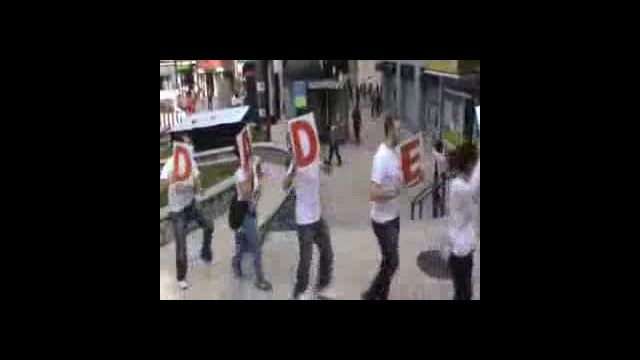 Cantabria: Flash Mob dei giovani UGT