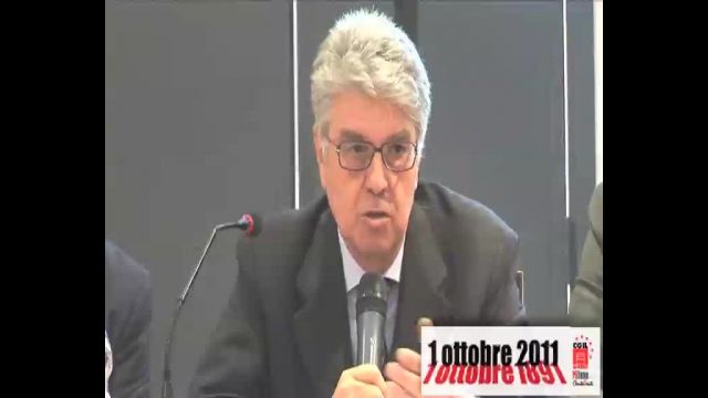 120 Anni della Camera del  Lavoro di Milano - 1 Ottobre 2011 - Intervento di Maurizio Antonioli