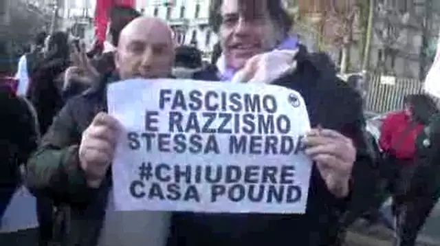 Milano manifestazione antirazzista 17 dicembre