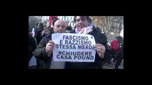 Milano manifestazione antirazzista 17 dicembre