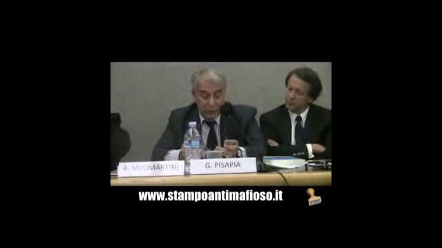 Giuliano Pisapia: intervento sulla mafia e sulla commissione antimafia