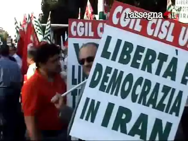 25 giugno 2009: contro la repressione in Iran