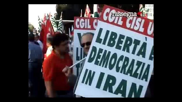 25 giugno 2009: contro la repressione in Iran