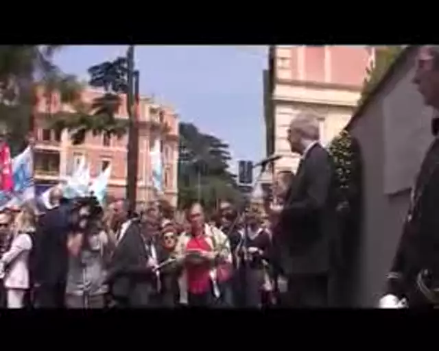 Massimo D'Antona, Youdem.tv alla cerimonia di commemorazione a Roma