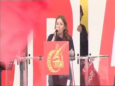 Intervento di Arianna Ussi, precaria della scuola, alla Manifestazione Fiom del 16 ottobre 2010