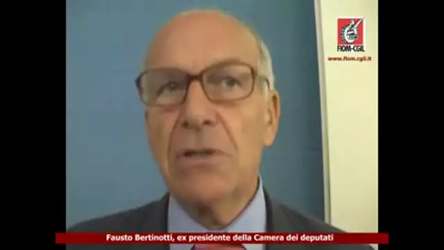 Fausto Bertinotti invita tutti in piazza il 16 ottobre per difendere la democrazia