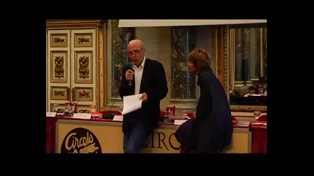 Lella Costa e Roberto Del Favero intervengono al convegno Quo vadis baby? (Milano, 6.6.2008)/1
