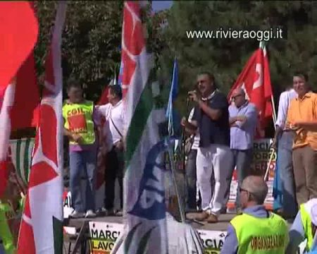 In marcia contro la crisi nel Piceno