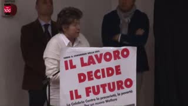 Susanna Camusso: Il lavoro decide il futuro