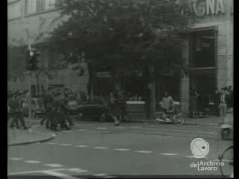 Sciopero all'Alemagna 1964
