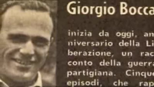Giorgio Bocca: la scoperta della realtà (e della Fabbrica)