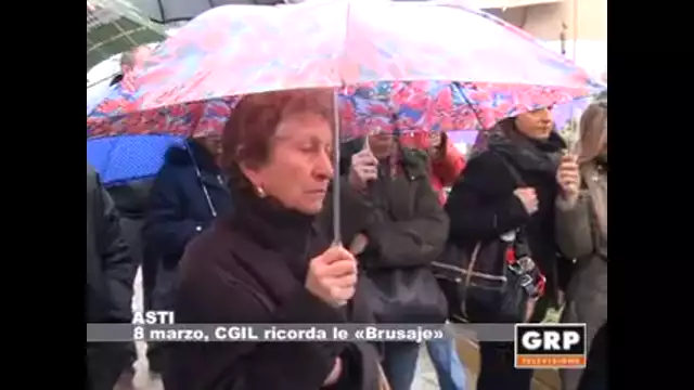 8 Marzo, CGIL di Asti ricorda le Brusaje - GRP Televisione