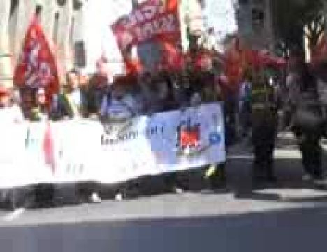 Cgil Cremona, sciopero del 6 maggio 2011: il corteo