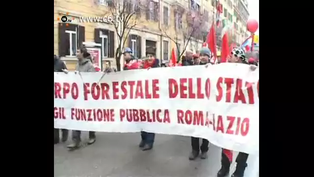 Roma 12 marzo 2010: Sciopero!