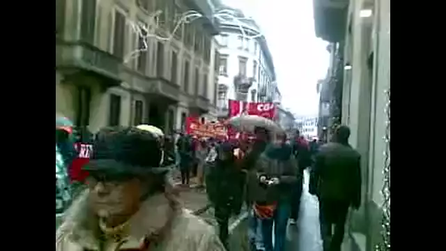 Milano: Sciopero Generale 12 Dicembre 2008