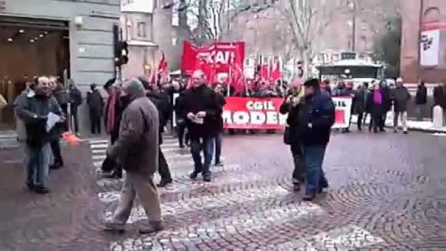 Modena: sciopero dei docenti e degli studenti 12 marzo 2010