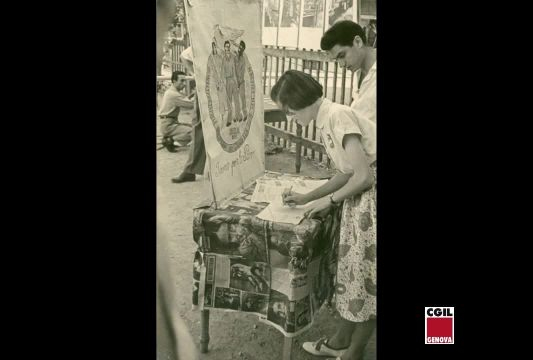 PACE! L'Archivio Storico Fotografico Camera del Lavoro Metropolitana di Genova