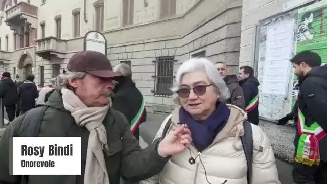 Commemorazione deportati Franco Tosi di Legnano: Rosy Bindi parla della pace