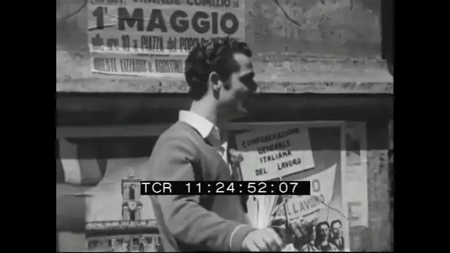 1 Maggio 1952 a Roma