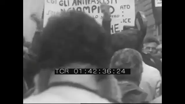 Sciopero della scuola - Roma, 13 gennaio 1972