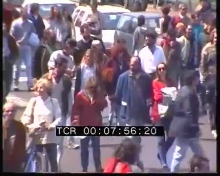 Manifestazione 25 aprile 1997 a Roma