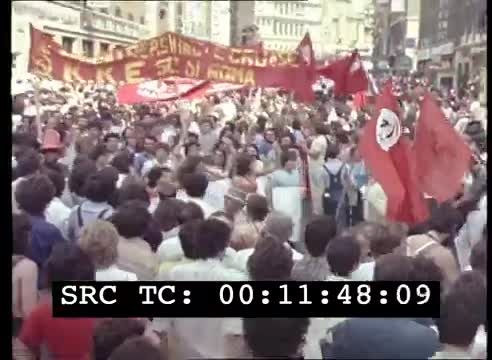 Manifestazione per la pace - Roma, 5 giugno 1982