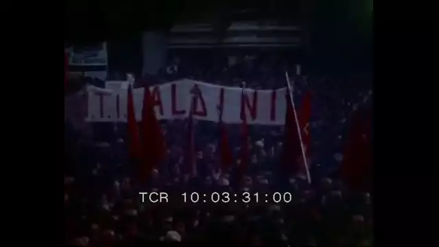 Manifestazione contro i disordini all'università. Bologna, 16 marzo 1977